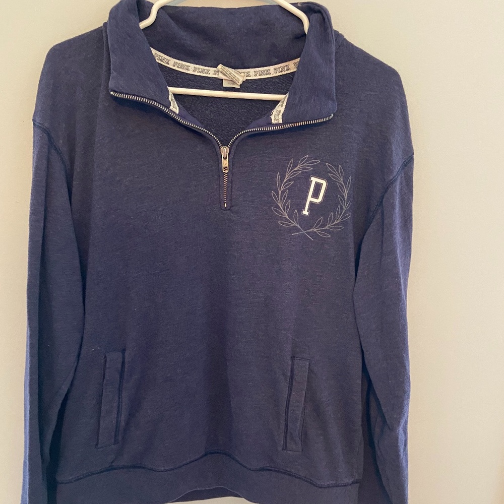 Pink Quarter zip